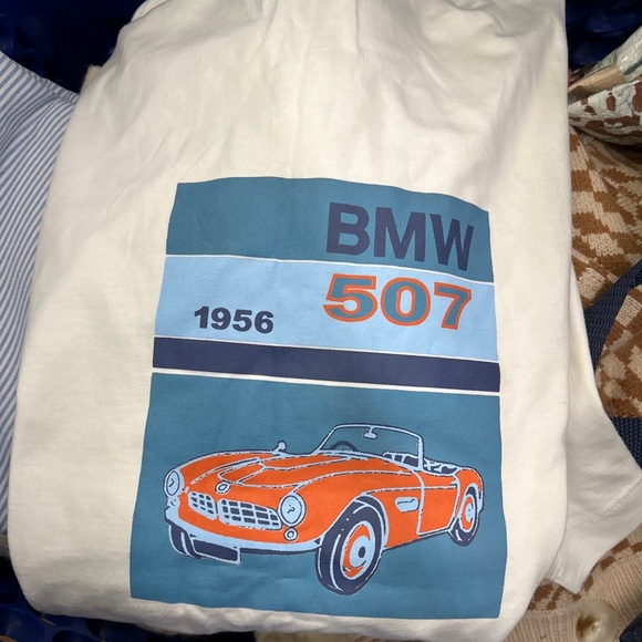 BMW The Lifestyle 1956 BMW 507 t-shirt size XL -NWOT Sold Out on Vtg Shop - Picture 4 of 4